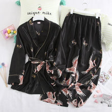 Charger l'image dans la galerie, Pyjama Grues - Kimono Japonais