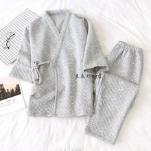 Charger l'image dans la galerie, Pyjama Jinbei Haiba - Kimono Japonais