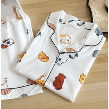 Charger l'image dans la galerie, Pyjama Kawaii Chatons - Kimono Japonais