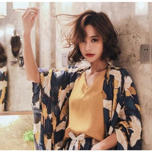 Charger l'image dans la galerie, Pyjamas Printemps - Kimono Japonais