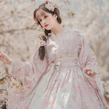 Charger l'image dans la galerie, Robe Kawaii Japonaise Lolita Kimono Sakura Rose / S Robe