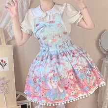 Charger l'image dans la galerie, Robe Kawaii Lolita Parade Vert / L Robe