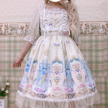 Charger l'image dans la galerie, Kawaii Lolita Soft Sister Sweet Cute Angel Girl Lolita Puff Sleeve Short Dress Everyday Summer