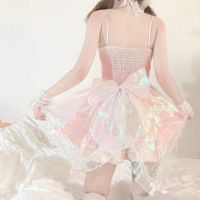 Charger l'image dans la galerie, Robe Kawaii Sexy Babydoll Holographique Kimono Sexy