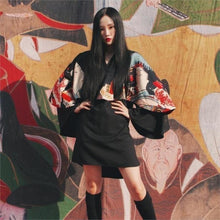 Charger l'image dans la galerie, Robe Kimono Kabuki - Kimono Japonais