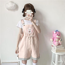 Charger l'image dans la galerie, Salopette Kawaii Bébé Ours Kawaii