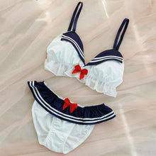 Charger l'image dans la galerie, Sous-Vêtements Japonais Kawaii Bikini Marine Kimono Sexy
