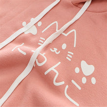 Charger l'image dans la galerie, Sweat Kawaii À Capuche Harajuku Japonais Chat Pull Hoodies Mangas