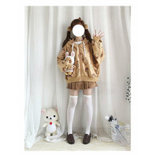 Charger l'image dans la galerie, Sweat Kawaii À Capuche Ourson Biscuit Pull Hoodies Mangas