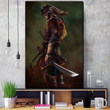 Charger l'image dans la galerie, Tableau Japonais Samouraï Et Katana Tableaux Japonais