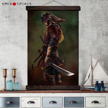 Charger l'image dans la galerie, Tableau Japonais Samouraï Et Katana Tableaux Japonais