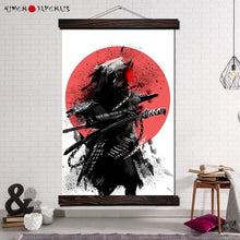 Charger l'image dans la galerie, Tableau Japonais Samouraï Et Katanas Tableaux Japonais