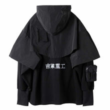 Charger l'image dans la galerie, Techwear Black PARKA - Kimono Japonais