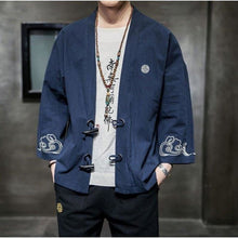 Charger l'image dans la galerie, Veste Kimono Homme Narogi Bakuzento - Kimono Japonais