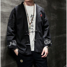 Charger l'image dans la galerie, Veste Kimono Homme Narogi Bakuzento - Kimono Japonais