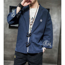 Charger l'image dans la galerie, Veste Kimono Homme Narogi Bakuzento - Kimono Japonais