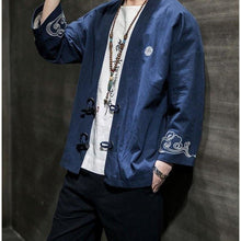 Charger l'image dans la galerie, Veste Kimono Homme Narogi Bakuzento - Kimono Japonais