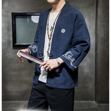 Charger l'image dans la galerie, Veste Kimono Homme Narogi Bakuzento - Kimono Japonais