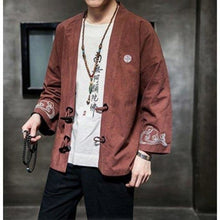 Charger l'image dans la galerie, Veste Kimono Homme Narogi Bakuzento - Kimono Japonais