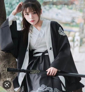 Costume Japonais avec accessoires - Déguisement de toutes tailles