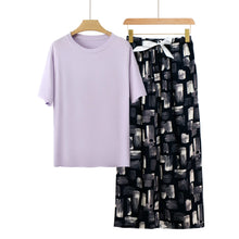 Charger l'image dans la galerie, Pyjama Femme Japonais Loungewear – Ensemble Modal Imprimé | Taille Unique
