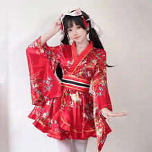 Charger l'image dans la galerie, Kimono Japonais Sexy Femme – Robe Cosplay Yukata Été | Tenue Romantique
