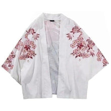 Charger l&#39;image dans la galerie, Cardigan Japonais Saut du Koi Kimono Japonais 
