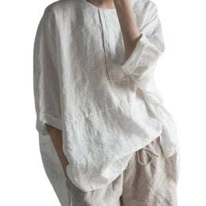 Chemise Femme Zenaltitude Kimonos Cardigan Street Mixte Kimonojaponais Blanc 5XL 