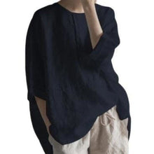 Charger l&#39;image dans la galerie, Chemise Femme Zenaltitude Kimonos Cardigan Street Mixte Kimonojaponais Bleu S 
