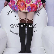 Charger l&#39;image dans la galerie, Collants Japonais Kawaii chats et Mickey - Kimono Japonais
