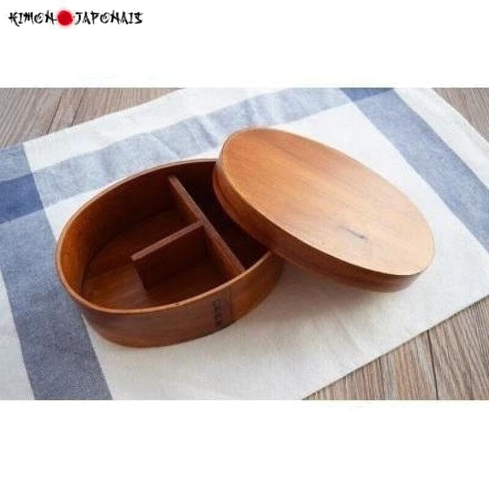 Cute Wooden Lunch Box Student Lunch Container Bento Kimonojaponais 