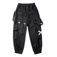 Charger l&#39;image dans la galerie, Detachable Multi-Pocket Cargo Pants Men Harajuku Hip Hop Streetwear Joggers Man Elastic Waist Sweatpants Techwear - Kimono Japonais
