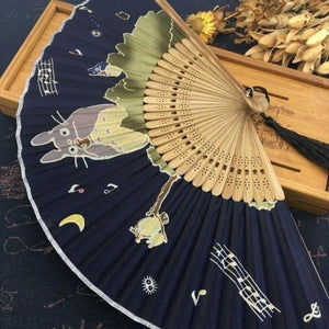 Eventail Tororo - Kimono Japonais