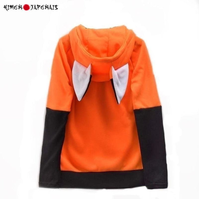 Fox Hoodie - Kimono Japonais