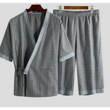 Charger l&#39;image dans la galerie, Jinbei Uesugi Pyjama Jinbei Homme Kimono Japonais 
