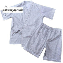 Charger l&#39;image dans la galerie, Jinbei Yorokobi Pyjama Jinbei Femme Kimono Japonais 
