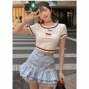 JUPE KAWAII CORSET BABYDOLL - Kimono Japonais