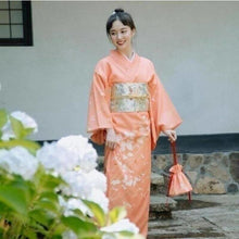 Charger l&#39;image dans la galerie, Kimono Femme Aina Kimono Femme Kimonojaponais orange S 
