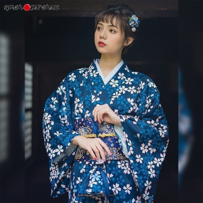Kimono Femme Aoihana - Kimono Japonais