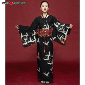 Kimono Femme Grues du Japon Kimono Femme Kimonojaponais 