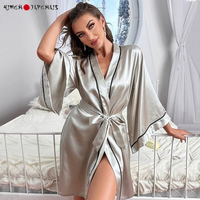 KIMONO FEMME ROBE DE CHAMBRE SEDUCTION - Kimono Japonais