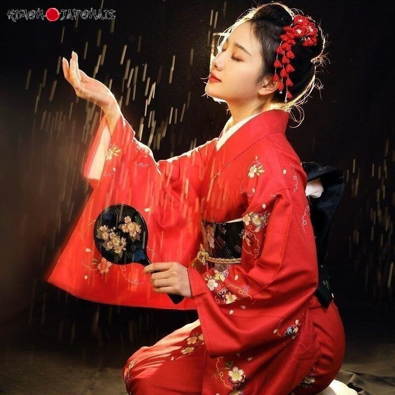 Kimono Femme Ruju - Kimono Japonais