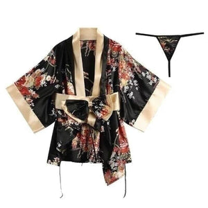 Kimono Femme Sexy ´´Oiran´´ Kimono sexy Kimonojaponais 