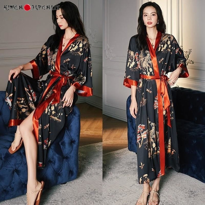 Kimono Femme Yokohuno - Kimono Japonais