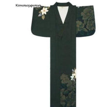 Charger l&#39;image dans la galerie, Kimono Hanakotoba Kimono Femme Kimono Japonais S 
