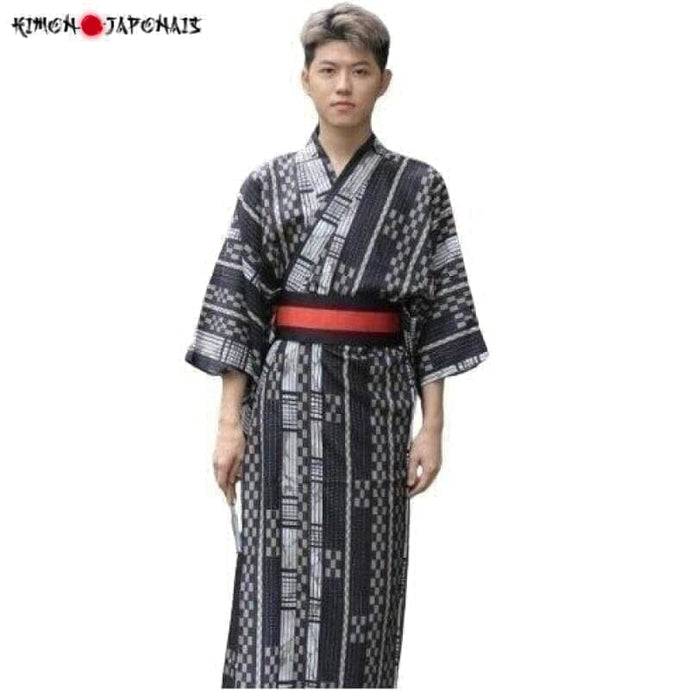 Kimono Homme Japonais Atsuhiko Kimono Homme Kimonojaponais 