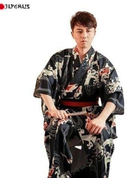 Kimono Homme Japonais Carpe Koi