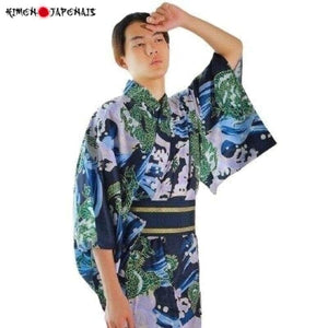 Kimono Homme Japonais Dragon Kimono Homme Kimonojaponais 