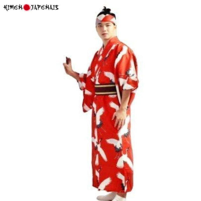 Kimono Homme Japonais Hokkaido - Kimono Japonais