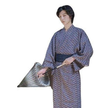 Charger l&#39;image dans la galerie, Kimono Homme Japonais Kanagawa Kimono Homme Kimono Japonais 
